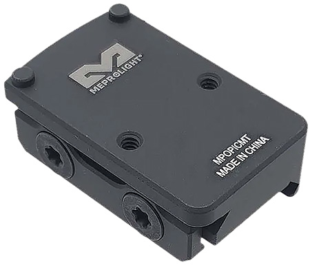 [810013525199] Meprolight USA 901141044 Picatinny Riser  Matte Black Aluminum RMR Footprint Mount