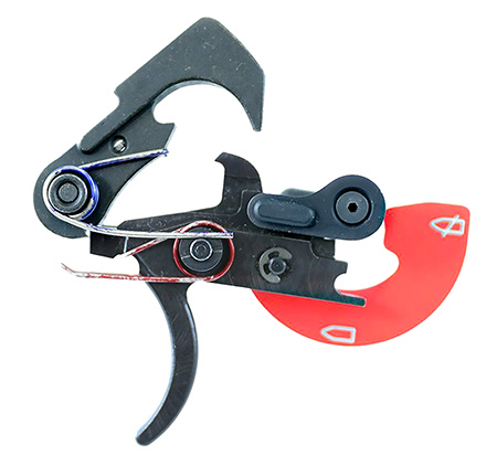 [818725011474] Franklin Armory 0150000BLK Binary  Black Curved Trigger Fits B & T APC9 Ambidextrous