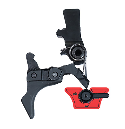 [818725012365] Franklin Armory 0250000BLK Binary BFSIII Black Curved Fits Ruger 10/22