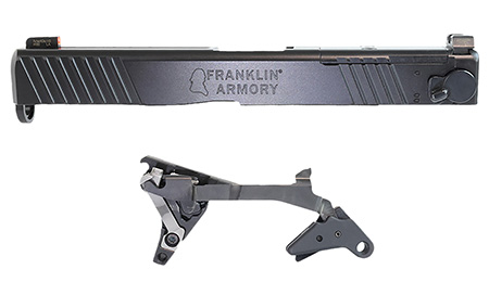 [818725012501] Franklin Armory 1750000BLK G-S173 Binary Black Fits Glock 17 Gen 3