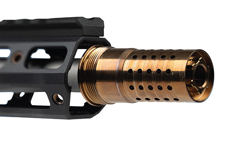 [850035705599] Q LLC CB5/8-248.6 Cherry Bomb  8.6 Blackout Steel 5/8"x24 Threads 2.27" OAL