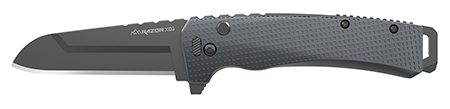 [743404802503] Outdoor Edge XDS330AC Razor XD3  3" Folding Plain 420J2 SS Blade Charcoal