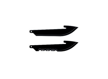 [743404232522] OUTDOOR EDGE RRC25K-6C 2.5" CARRY DROP BLADE PACK