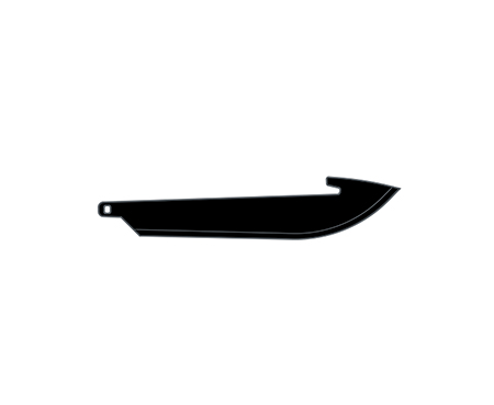 [743404232508] OUTDOOR EDGE RR35K-6C 3.5" DROP PNT BLADE PK