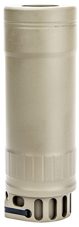 [810042360441] Kgm Suppressors RS-R556A1-QD-FDE R556A1  6mm/5.56 NATO FDE Nickel Alloy/Stainless Steel 1/2"x28