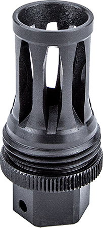 [810042340374] Kgm Suppressors A-QD-FH-S-3M Quick Detach Flash Hider Black Nitride Steel 3/4"x24 Threads