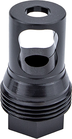 [810042360449] Kgm Suppressors A-TMB50-S-3 R50T Taper Muzzle Brake Black Nitride Steel M24x1 Threads