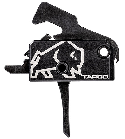 [810122800286] Tapco TAP22035 Drop-In  Black Straight Trigger Single-Stage Fits AR-15