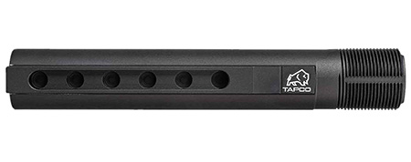 [810122800545] Tapco TAP22057 Buffer Tube 6 Position Black Anodized AR-15