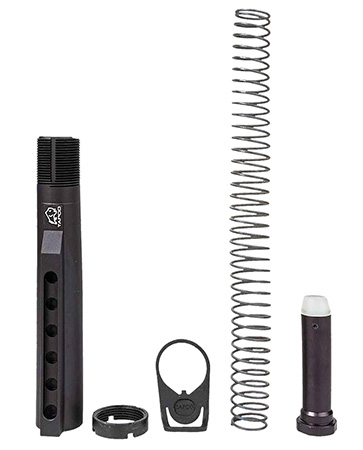 [810122800552] Tapco TAP22058 Buffer Tube Kit Black AR Platform