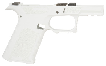 [850055982437] Sct Manufacturing 0225020100IF  Full Frame White 9mm Luger Polymer Frame