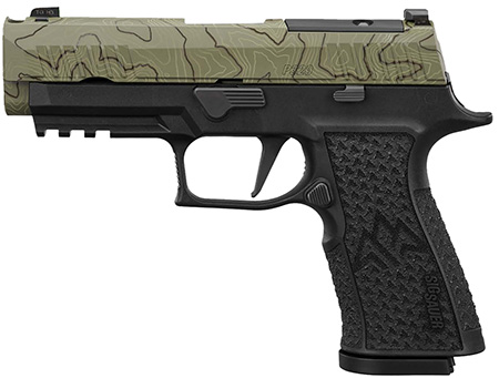 [798681692729] SIG 320XCA10COMPCW  320XCARRY 10MM MOSS GRN CUSTOM