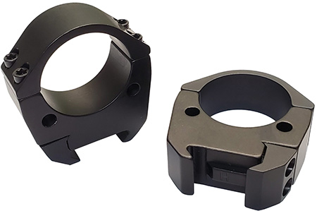 [810301023611] Talley TMS34L Modern Sporting  Black Anodized Aluminum 34mm Tube, Low, Picatinny Rail