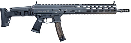 [810091157947] Grand Power 810091157947 Stribog SP9A1 9mm Luger 30+1 Black Picatinny Rail, Black Polymer Grip