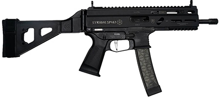 [850003223117] Grand Power 850003223117 Stribog SP9A3 9mm Luger 30+1 Black SB Tactical Brace