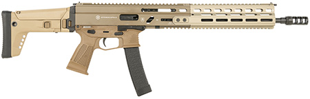 [810091158012] Grand Power 810091158012 Stribog SP9A3 9mm Luger 30+1 16" Flat Dark Earth