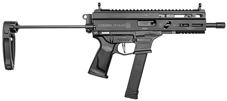 [810091152867] Grand Power 810091152867 Stribog SP9A3G 9mm Luger 8" Black PDW Tailhook Brace