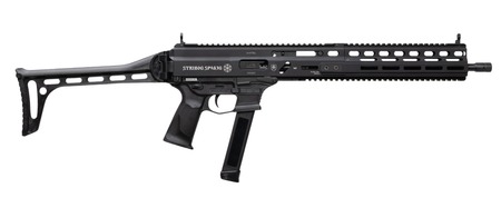 [810091156025] Grand Power 810091156025 Stribog SP9A3G 9mm Luger 16" Black Barrel, Black Receiver, Polymer Stock  &  Grip