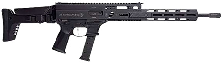 [810091156094] Grand Power 810091156094 Stribog SP9A3G 9mm Luger 16" Black Barrel, Black Receiver, Polymer Stock  &  Grip