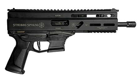 [810091158180] Grand Power 810091158180 Stribog SP9A3G *CA Compliant 9mm Luger 16" Black