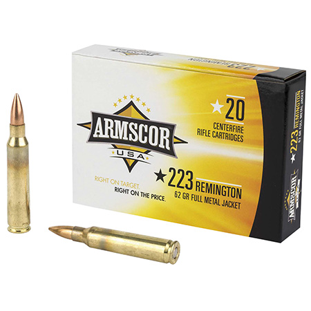 [812285020129] Armscor FAC2238N USA  223Rem 62gr Full Metal Jacket 20 Per Box/50 Case