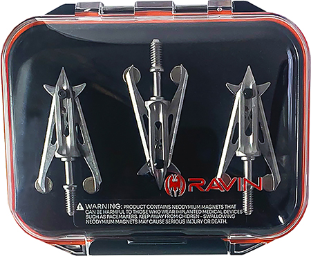 [815942021095] Ravin Crossbows R109 Broadhead  Black/Clear