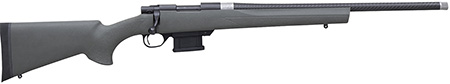 [682146887280] Howa HMACF6ARCGYTH 1500 Mini Action 6mm ARC 20" Black Carbon Fiber Threaded Barrel, Black Drilled  &  Tapped Steel Receiver, Fixed HTI Green Synthetic Stock