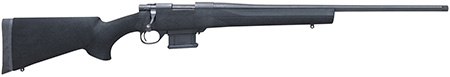 [682146885996] Howa HMA65GBHBY 1500 Mini Action Youth 6.5 Grendel 20" Black Heavy Threaded Barrel, Black Drilled  &  Tapped Steel Receiver, Fixed HTI Black Synthetic Stock