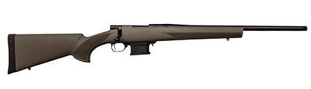 [682146885965] Howa HMA6ARCGYTH 1500 Mini Action Youth 6mm ARC 22" Black Steel Threaded Barrel, Black Drilled  &  Tapped Steel Receiver, Fixed HTI Green Synthetic Stock