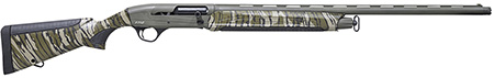 [682146897593] Pointer REXPFT12CAMO Field Tek FT12 Full Size 12 Gauge Semi-Auto 3" 5+1 28" OD Green Cerakote Vent Rib Barrel, OD Green Cerakote Aluminum Receiver, Fixed Mossy Oak Bottomland Synthetic Stock