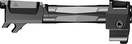 [810098421058] Radian Weapons R0874 Ramjet  &  Afterburner Combo Compatible w/Glock 19 Gen4, Gray PVD Stainless Steel