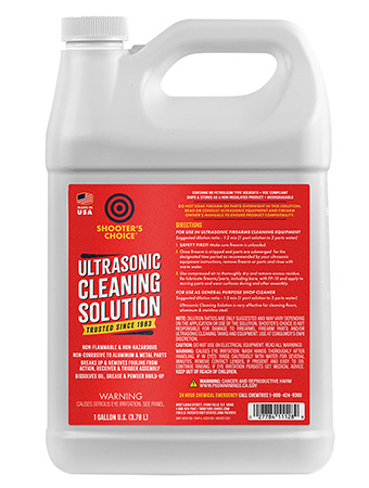 [027784111289] Shooters Choice SHFUCS128 Ultrasonic Cleaning Solution 1 Gallon Bottle