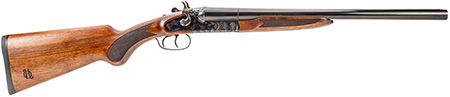 [727962709917] Heritage Mfg CW1218CH Coachwhip  12 Gauge Break Open 2rd 18.50" Black Chrome Side By Side Barrel, Color Case Hardened Alloy Steel Receiver, Fixed Turkish Walnut Stock