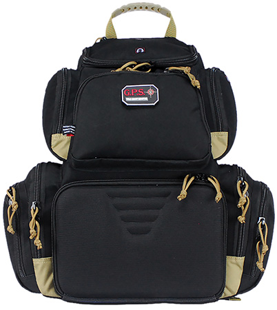 [819763010924] GPS Bags GPS1711BPBT Handgunner  Backpack 1000D Nylon Black/Tan