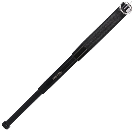 [888151076118] Cold Steel CSBT16 Expandable  11-16" Black Steel, Includes Pouch w/Keyring