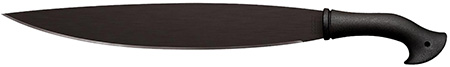 [705442010814] Cold Steel CS97BAM18S Barong  18" Black Matte Baked-On Anti Rust 65Mn Carbon Steel Blade, Black Polypropylene Handle, 24.50" Long Includes Sheath