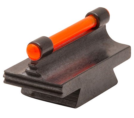 [788130021682] TruGlo TGTG95343RR Front Sight  Red Front Fiber Optic/Black Frame 3/8" Dovetail, .343" High