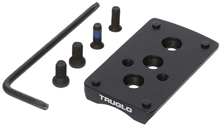 [788130027905] TruGlo TGTG8950M2 Pistol Red Dot Sight Mount  Black Nitride Fortress Steel Trijicon RMR Mount