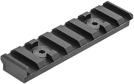 [4717385551626] Leapers MTURS09M M-LOK Rail Section 8-Slot Black