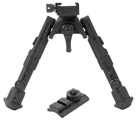 [4717385557338] Leapers TLBP02B Recon 360  Matte Black Anodized 5.60-7.20" Aluminum