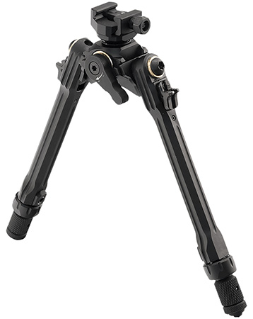 [4717385556362] Leapers TLUBP01   Bipod Black Anodized 8.50-11" Aluminum/Steel