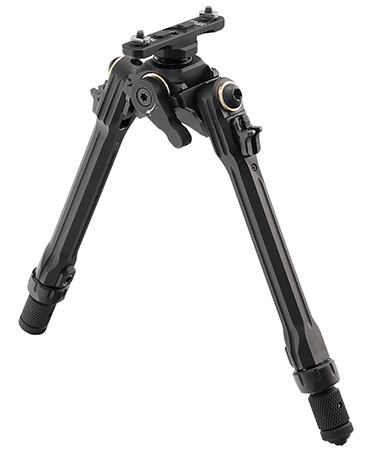 [4717385556348] Leapers TLUBP01M   Bipod Black Anodized 8.50-11" Aluminum/Steel