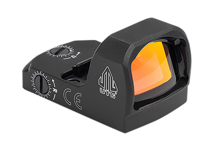 [4717385557048] Leapers OPRMR20R OP3 Micro Single Dot Black Anodized 1x 4 MOA Red Dot Reticle