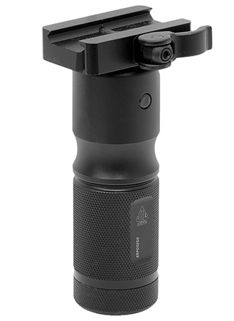 [4712274527607] Leapers MNTGRP002SQ QD Foldable Foregrip  Matte Black Aluminum