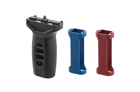 [4717385554986] Leapers MTFGM01 Super Slim Foregrip  Matte Black Anodized Aluminum