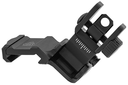 [4717385553699] UTG MT945 ACCU-SYNC 45 Degree Rear Picatinny/Weaver 1.7" High