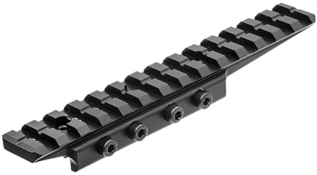 [4717385551633] Leapers MNTDTW145 Picatinny Adapter Mount  Matte Black Anodized Aluminum