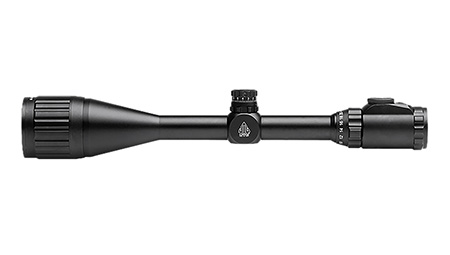 [4717385550049] Leapers SCPU6245AOIEW True Hunter  Matte Black 6-24x50mm AO, 1" Tube Illuminated Mil-Dot Multi-Color Reticle