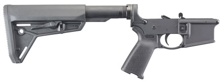 [736676085163] Ruger 8516 AR-556 Lower Hard Coat Anodized 7075-T6 Aluminum, Magpul MOE SL 6 Position Stock, Ruger Elite 452 Two Stage AR-Trigger, Magpul MOE Grip