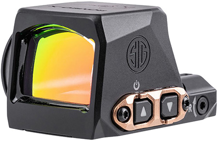 [798681702145] Sig Sauer Electro-Optics SORX1408 Romeo-X Enclosed Compact Black/Rose Gold 1x 24mm 2 MOA Red Dot/65 MOA Circle Reticle